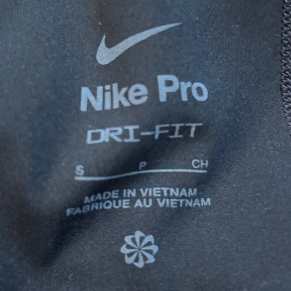 Nike Pro 3” Black Leopard Size Small - Picture 3 of 6